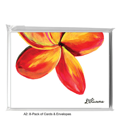 Plumerias, Greeting Card (7201E)