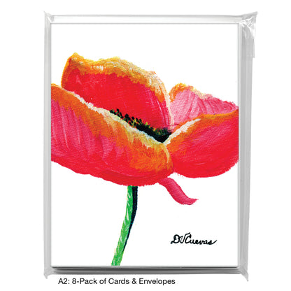 Poppy 01, Greeting Card (7204C)