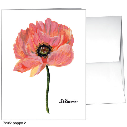 Poppy 02, Greeting Card (7205)