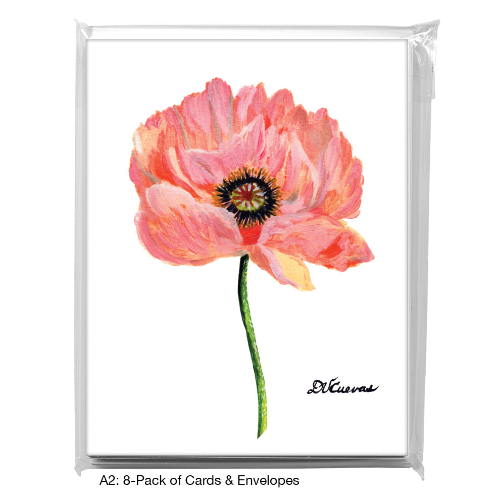 Poppy 02, Greeting Card (7205)