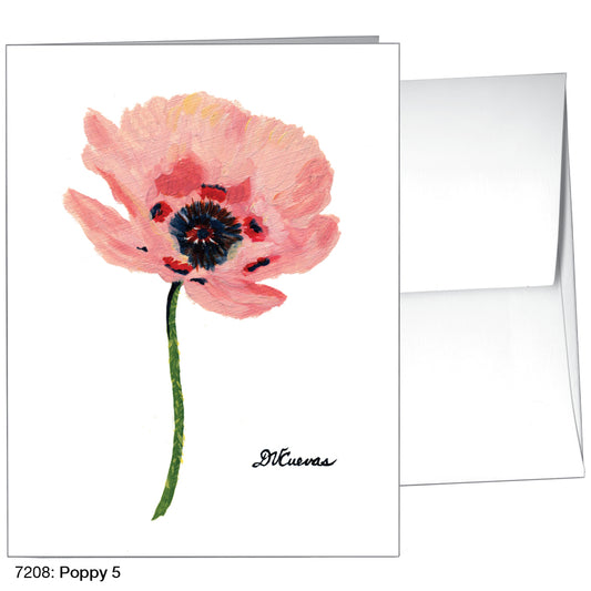 Poppy 05, Greeting Card (7208)