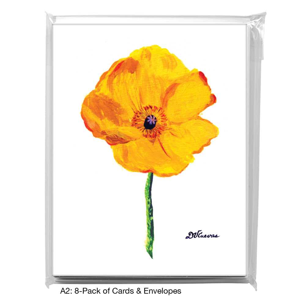 Poppy 11, Greeting Card (7214)