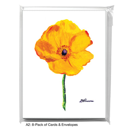 Poppy 11, Greeting Card (7214)