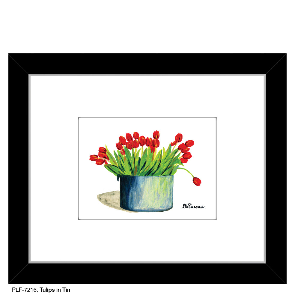 Tulips in Tin, Print (#7216)