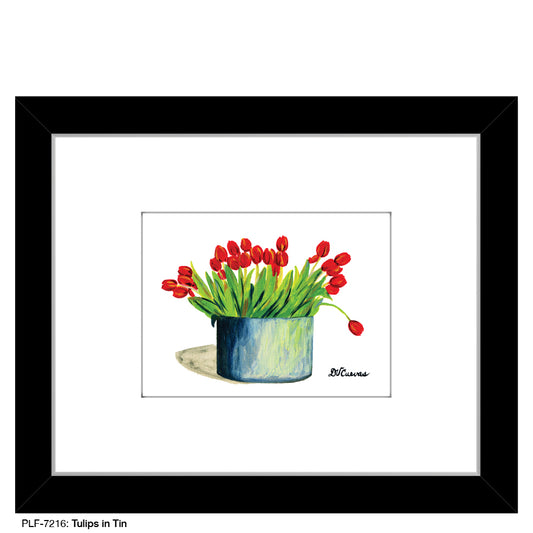 Tulips in Tin, Print (#7216)