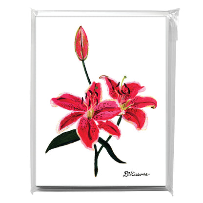 Lilies 4, Greeting Card (7220)