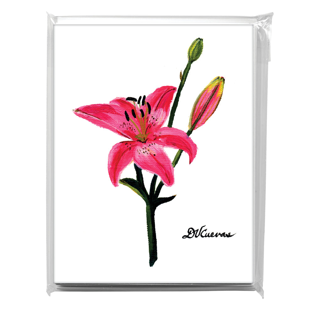 Lilies 5, Greeting Card (7221)