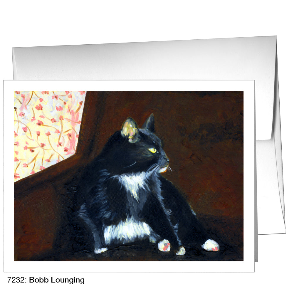 Bobb Lounging, Greeting Card (7232)