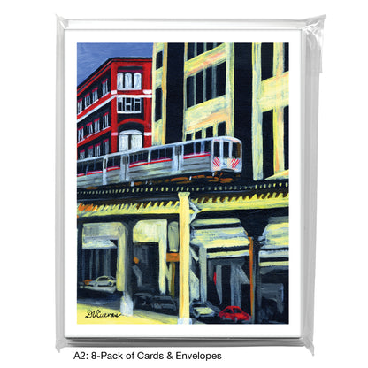 Wabash, Chicago, Greeting Card (7242G)