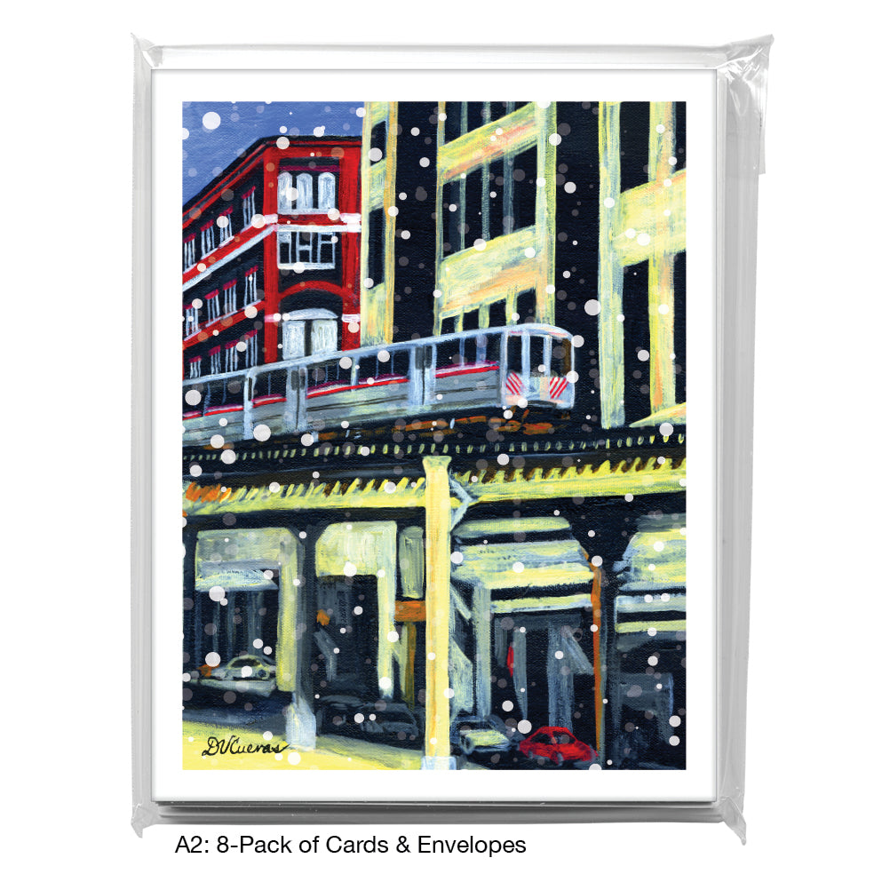 Wabash, Chicago, Greeting Card (7242H)