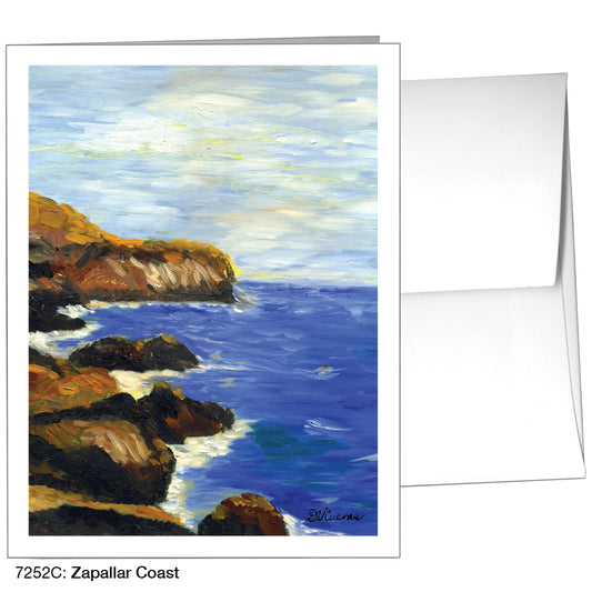 Zapallar Coast, Greeting Card (7252C)