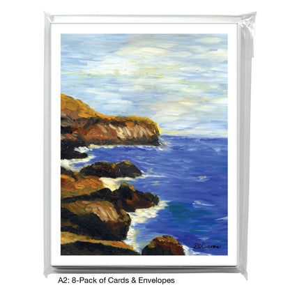 Zapallar Coast, Greeting Card (7252C)