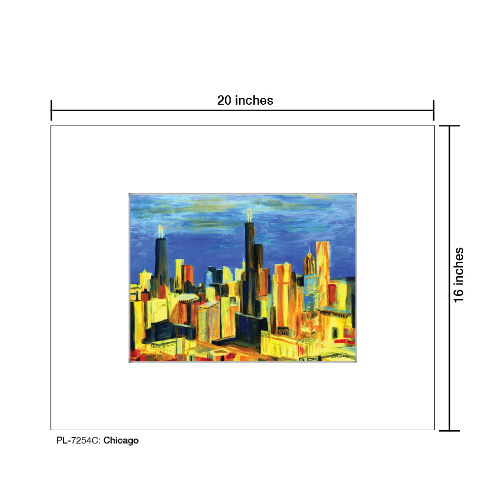 Chicago, Print (#7254C)