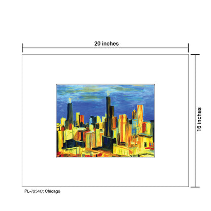 Chicago, Print (#7254C)