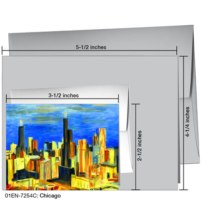 Chicago, Greeting Card (7254C)