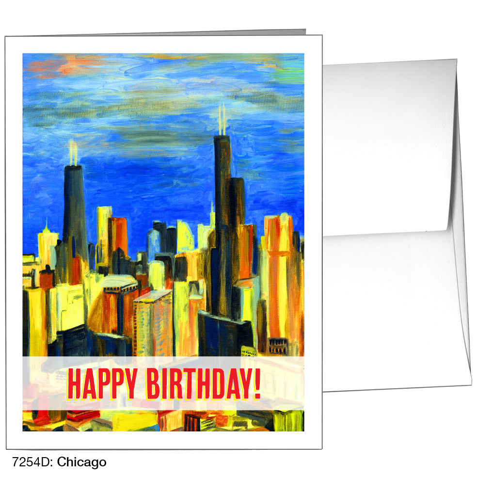 Chicago, Greeting Card (7254D)