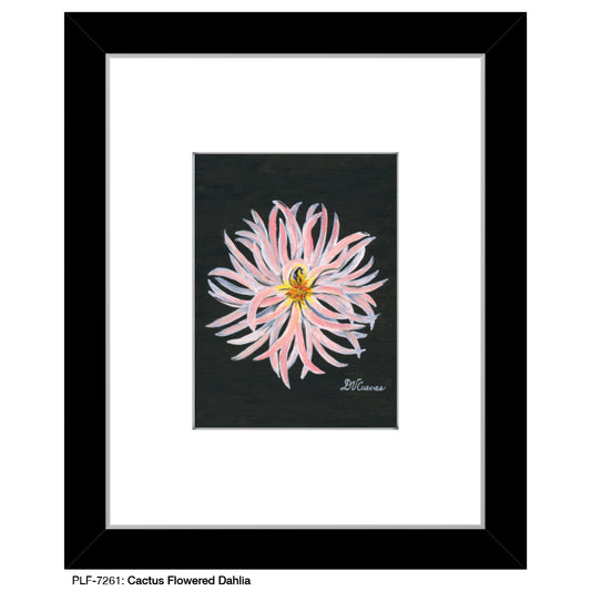 Cactus Flowered Dahlia, Print (#7261)