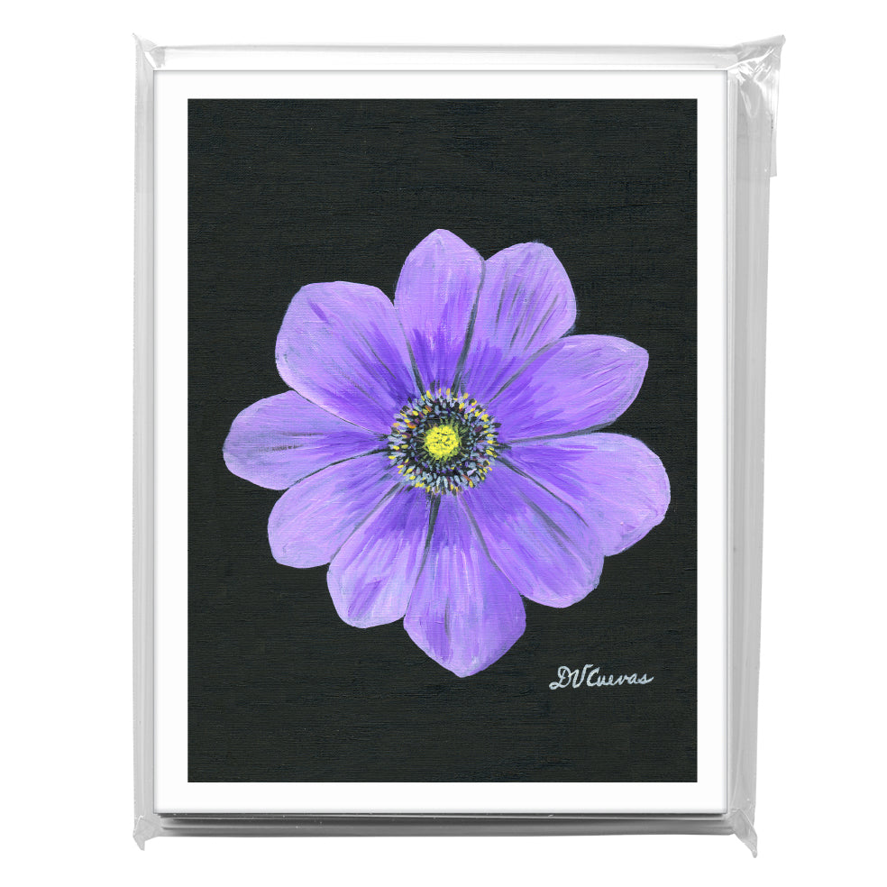 Anemone Light Purple, Greeting Card (7264)