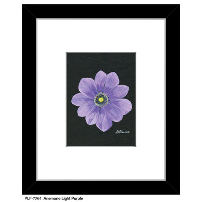 Anemone Light Purple, Print (#7264)