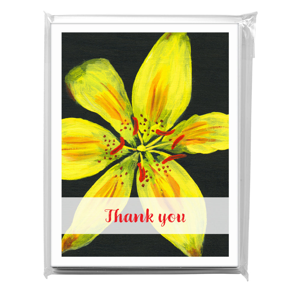 Asiatic Lily, Greeting Card (7265J)