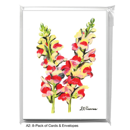 Snapdragon, Greeting Card (7266)