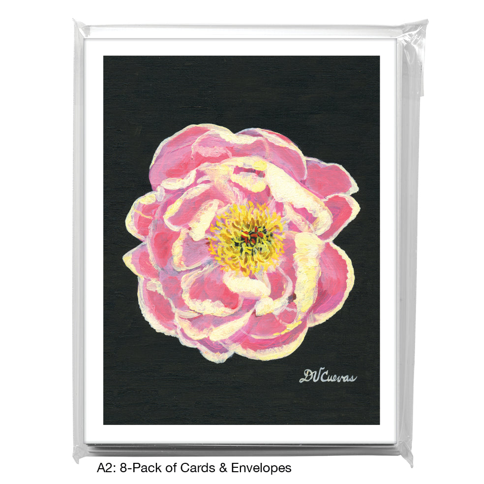 Peony 2, Greeting Card (7268)