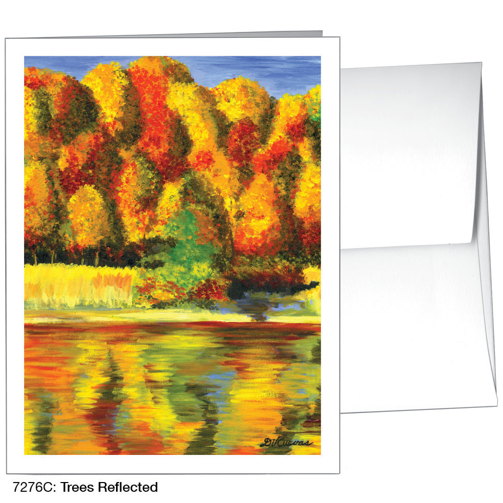 Trees Reflected, Greeting Card (7276C)