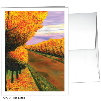 Tree Lined, Greeting Card (7277D)