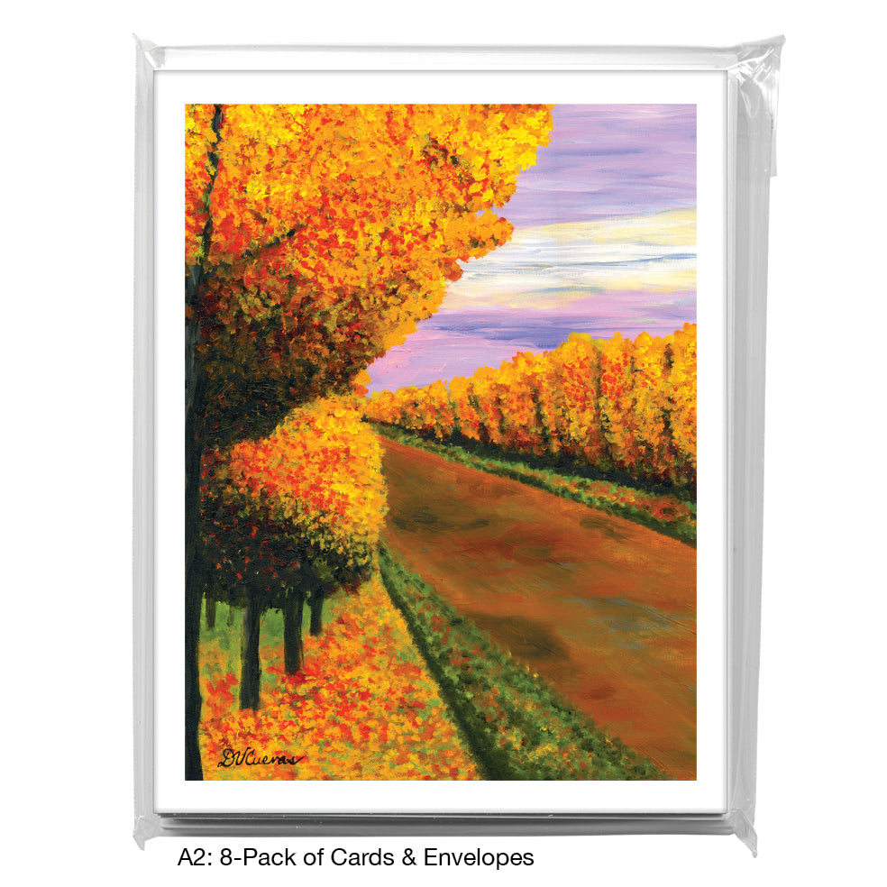 Tree Lined, Greeting Card (7277D)