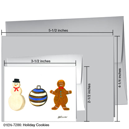 Holiday Cookies, Greeting Card (7286)