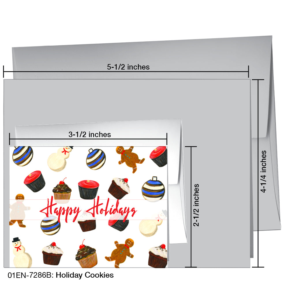 Holiday Cookies, Greeting Card (7286B)