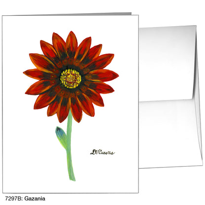 Gazania, Greeting Card (7297B)