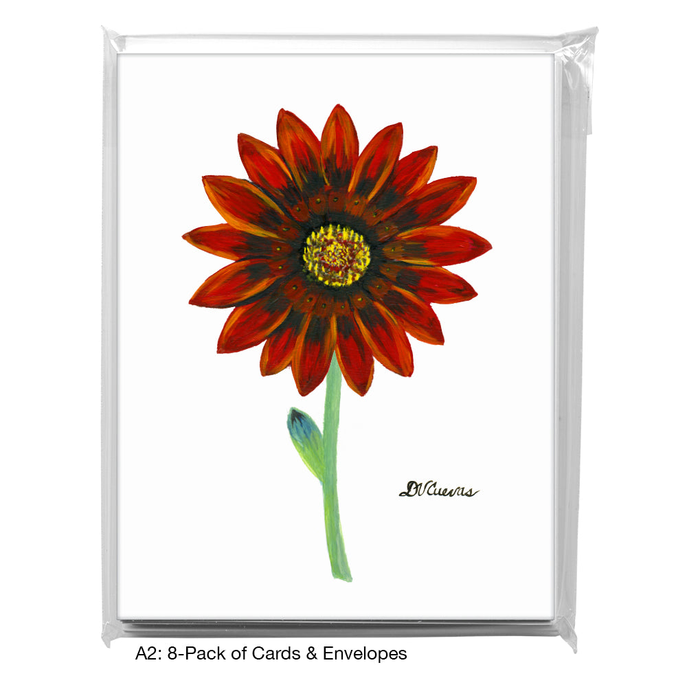 Gazania, Greeting Card (7297B)