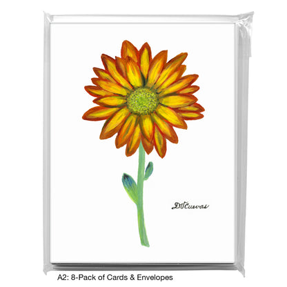 Florist's Chrysanthemum, Greeting Card (7300C)