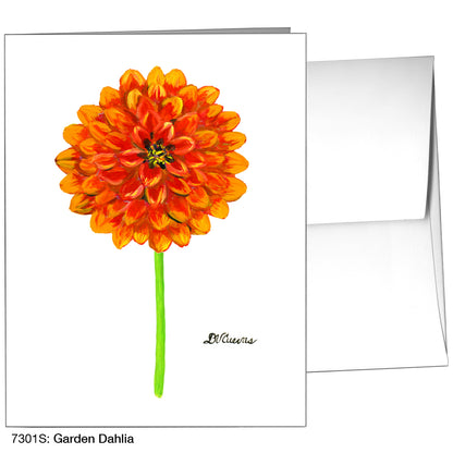 Garden Dahlia, Greeting Card (7301S)