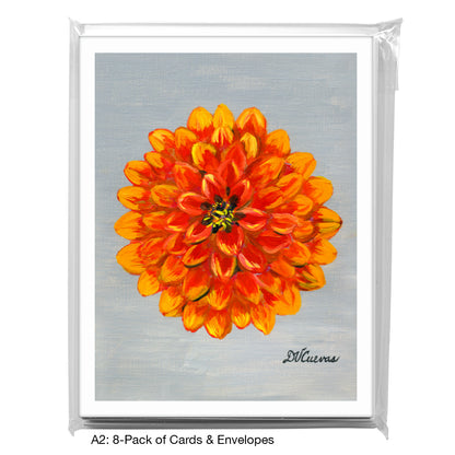 Garden Dahlia, Greeting Card (7301)