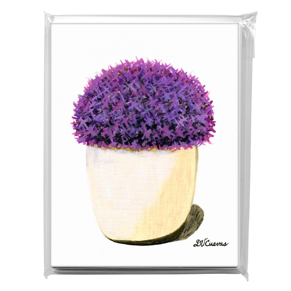 Allium In Cup, Greeting Card (7306)