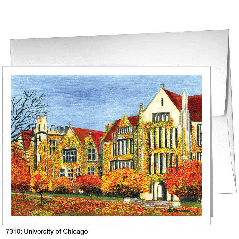 University Of Chicago, Greeting Card (7310)