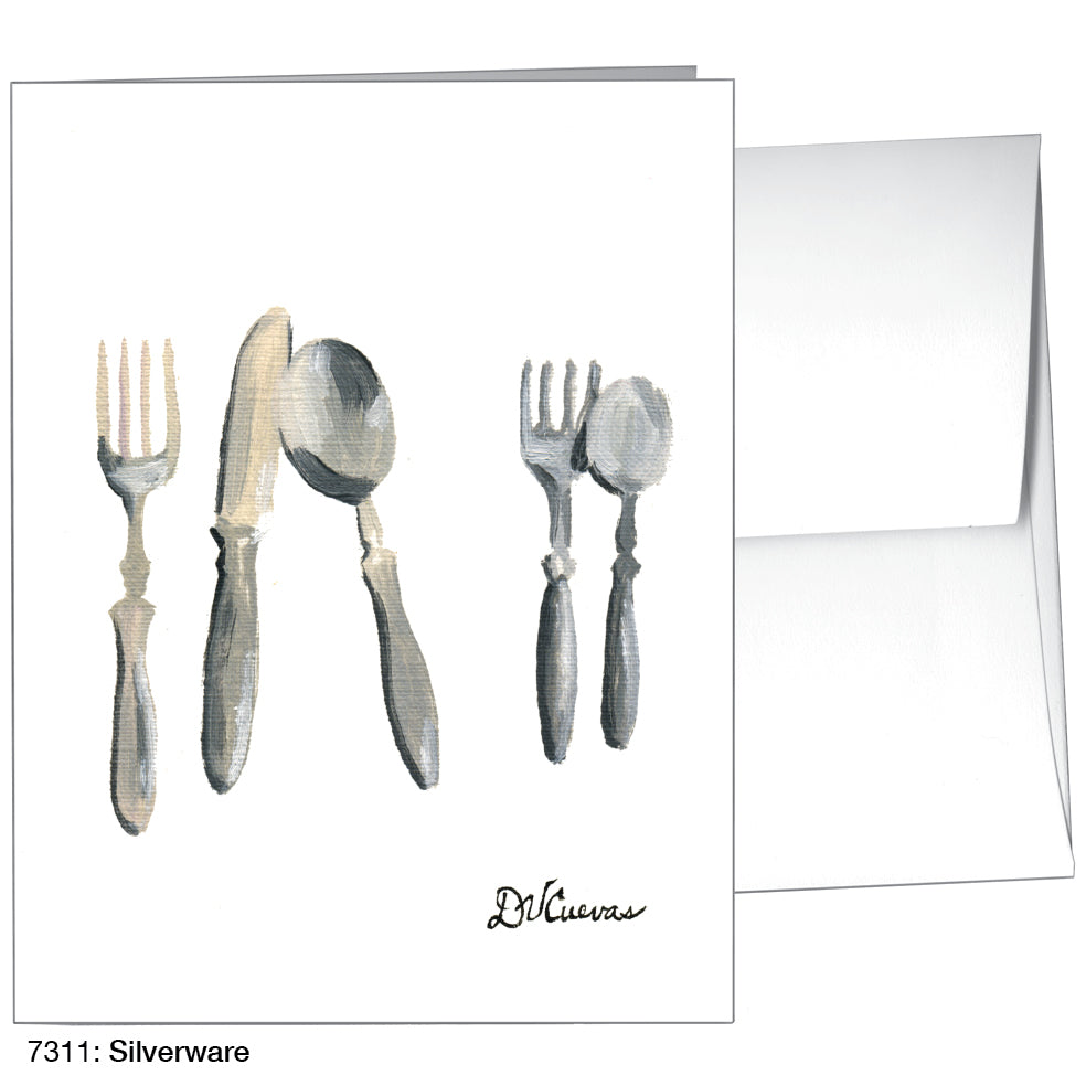 Silverware, Greeting Card (7311)