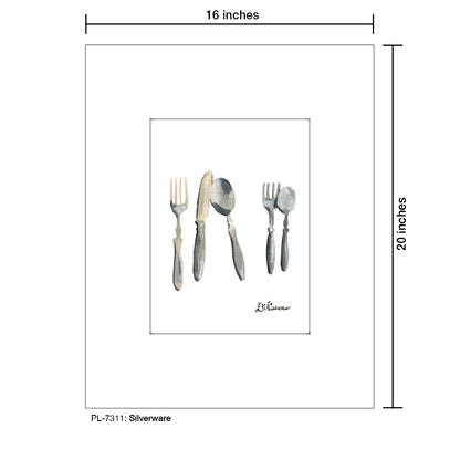 Silverware, Print (#7311)