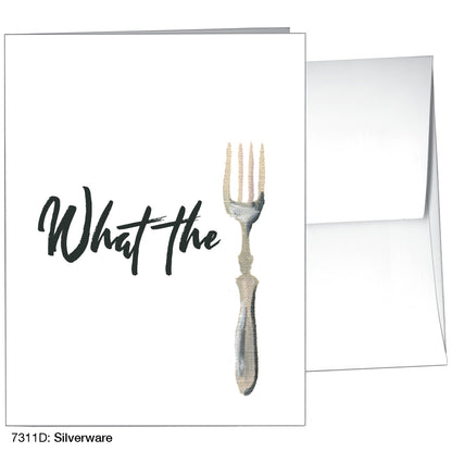 Silverware, Greeting Card (7311D)