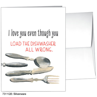 Silverware, Greeting Card (7311QB)