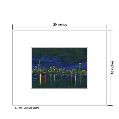 Chicago Lights, Print (#7315)