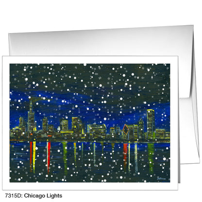 Chicago Lights, Greeting Card (7315D)