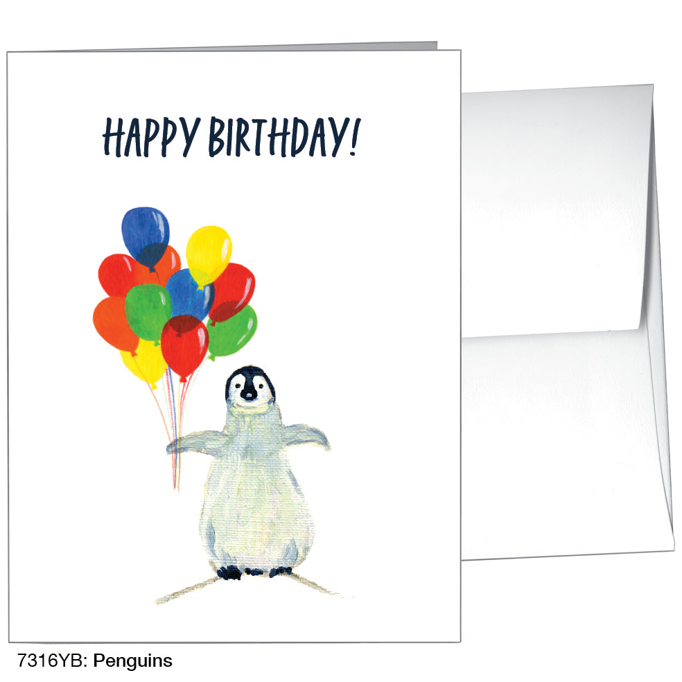 Penguins, Greeting Card (7316YB)