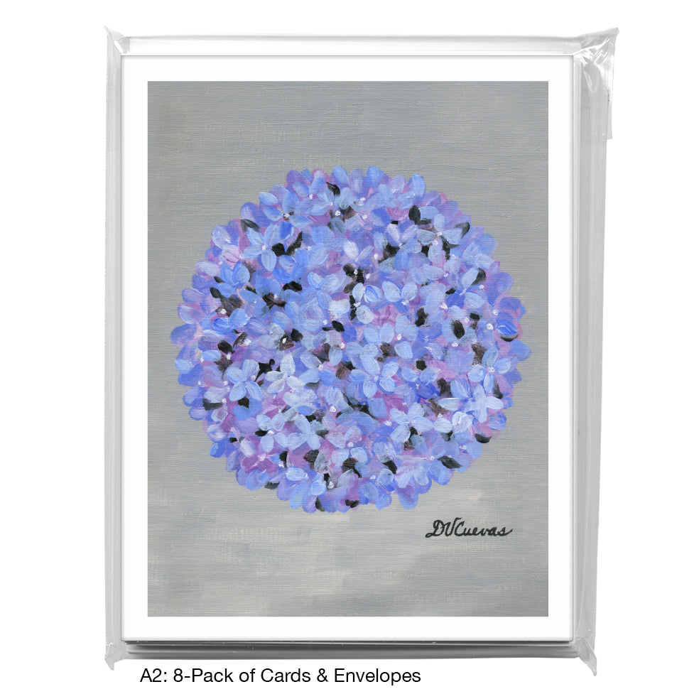 Hydrangea Ball, Greeting Card (7329)