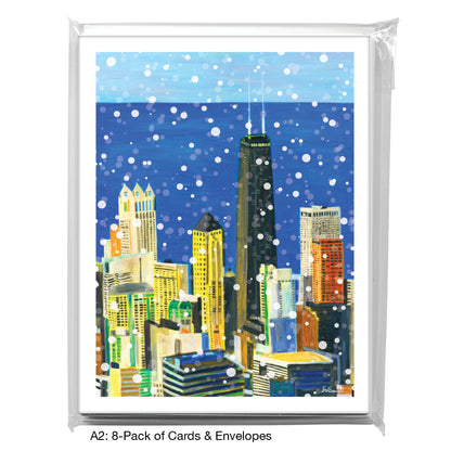 Lake Michigan View, Chicago, Greeting Card (7838C)