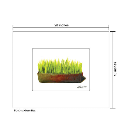 Grass Box, Print (#7340)