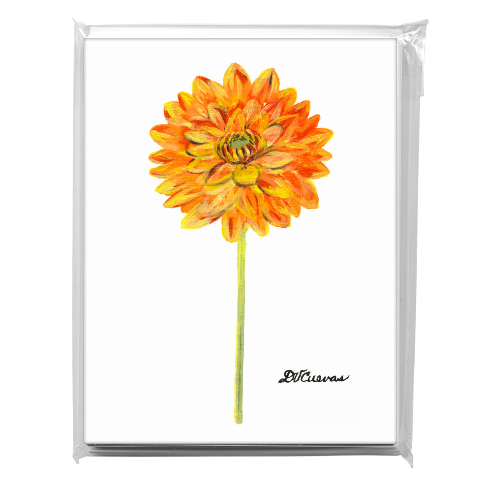 Dahlia, Greeting Card (7341)