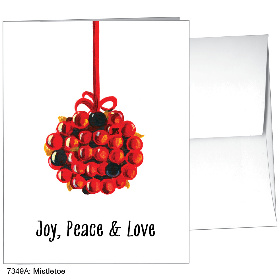 Mistletoe, Greeting Card (7349A)